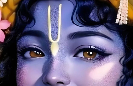 Divine Blue Krishna Aesthetic Poster Set (3-Piece) | Premium A4 Wall Art for Room Decor