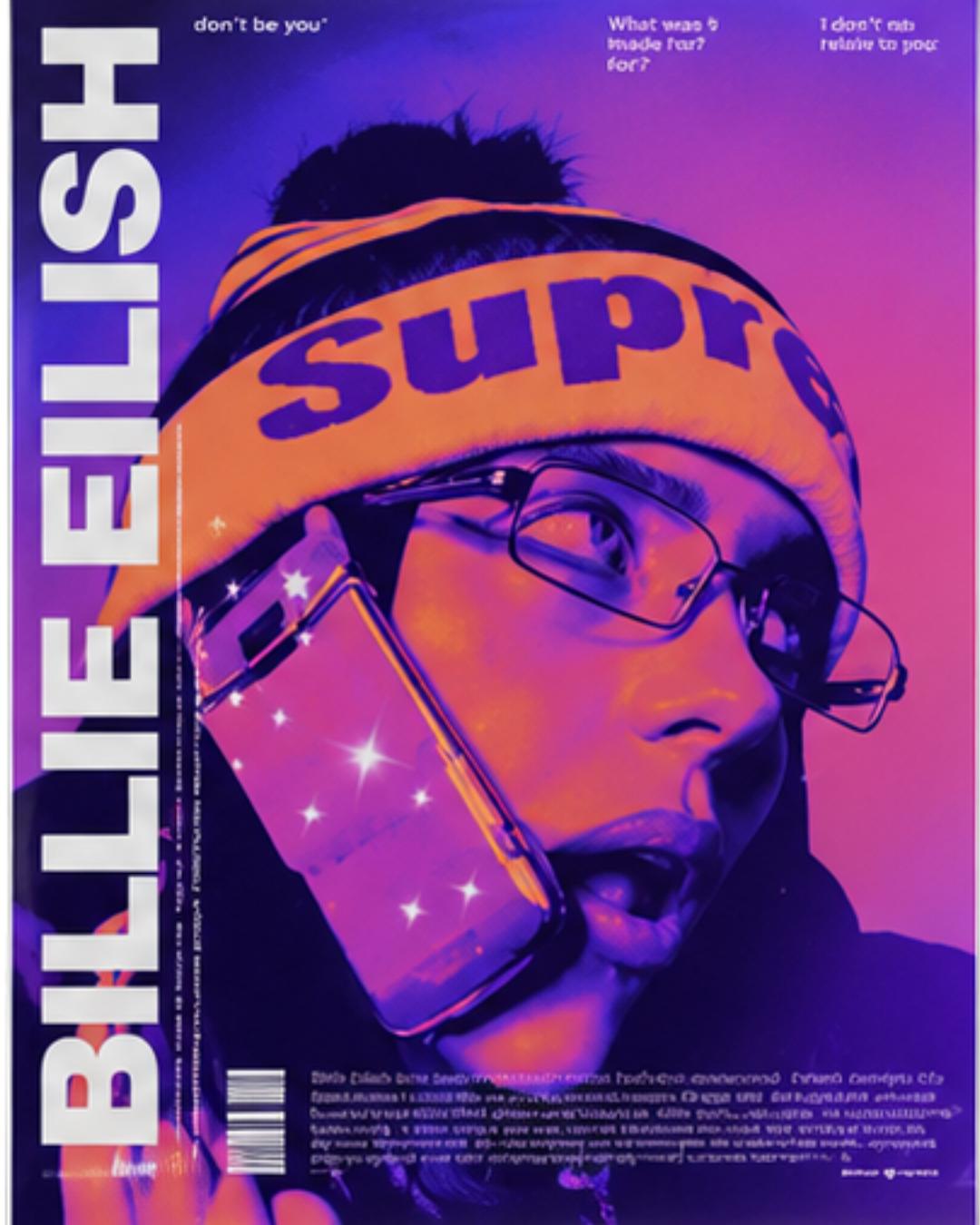 Billie Eilish Premium Poster Collection | Aesthetic Music Wall Art for Bedroom & Studio