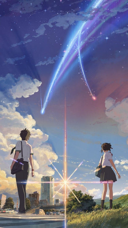 Your Name Inspired Anime Wall Art Collection | 15-Piece A5 Poster Set