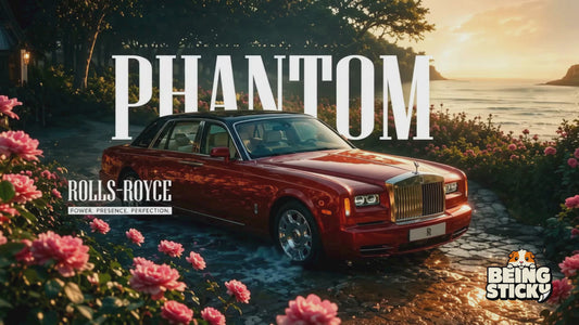 Rolls-Royce Phantom Luxury Car Poster Set (3-Piece) | Premium A4 Automotive Wall Art